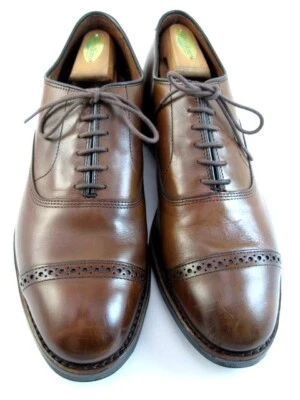Oxford Allen Edmonds "FIFTH AVENUE" Puntera 11 E Chile Oscuro DAINITE EE. UU. (445N) Foto 1 de 4