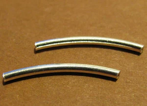 925er Silber - Röhrchen. Zwischenstück. Abstandshalter. 18x1,2mm. 5 Stück. - Picture 1 of 3
