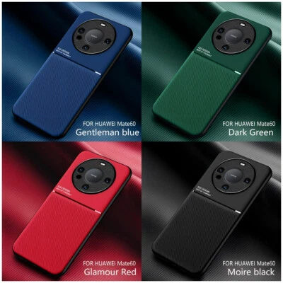 Funda Teléfono Absorbente Magnética Fricción Para Huawei Mate60 con Cable Gratis Moda Foto 1 de 4