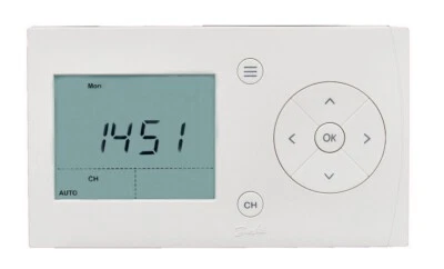 Danfoss TS710 - 087N7881 - 7 Day Heating Single Channel Time Switch MAINS - NEW - Image 1 of 4