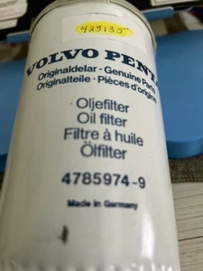 Volvo OIL filter #423135  AKA  4785974-9, New, OEM, Marine engines & Equipment - Picture 1 of 3
