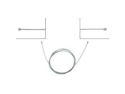 Cabo de freio de estacionamento intermediário Dorman 85674ZS Chevrolet Chevelle 1968-1972 - Imagem 1 de 2