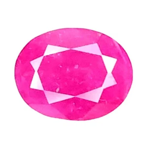 1.460cts pink red natural ruby oval loose gemstones " see video " - Picture 1 of 3
