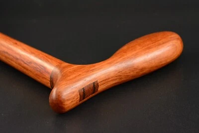 PETITE Cane Walking stick BUBINGA fine woodworking men's women's - Image 1 of 4