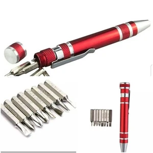 36 x 8 in 1 Pocket Precision Wholesale Mini Screwdriver Pen Multi-Purpose New - Picture 1 of 5