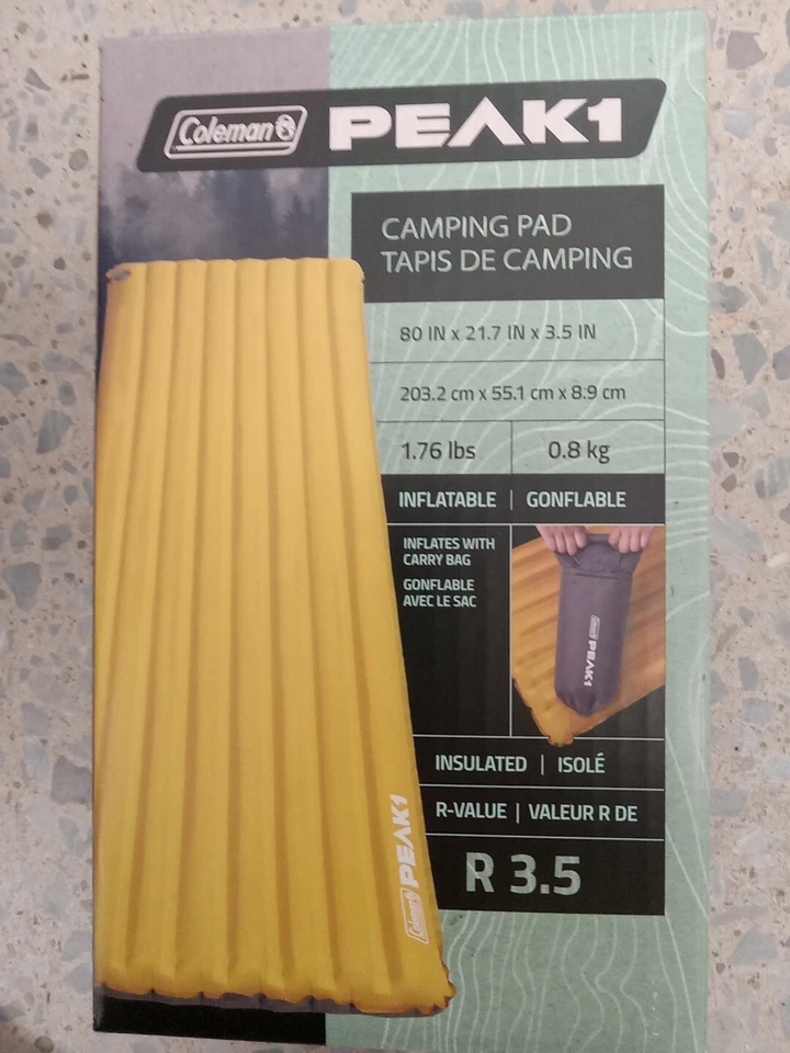 Coleman Peak1 Camping Pad (80 in .7 in .5 in)
