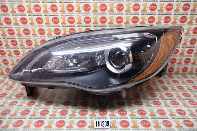 Chrysler 200 2013 2014 conjunto de faros laterales izquierdo/conductor con bisel negro OEM Foto 1 de 4