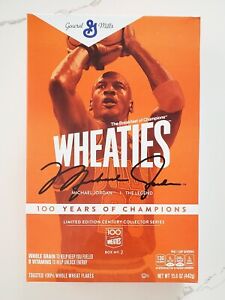 Michael Jordan Bulls Wheaties Box 100 Years Of Champions & 1999 Tuff Stuff Mag