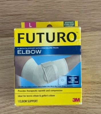 Soporte de Codo Futuro con Almohadillas de Presión, Soporte Estabilizador Moderado, Grande Foto 1 de 4