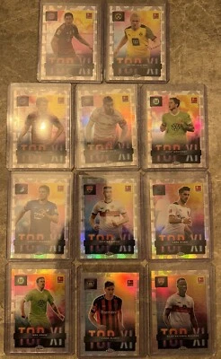 Juego Completo 2021-22 Topps Cromo Bundesliga Top XI (impresión Corta 2/estuche) Foto 1 de 4