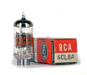 6CL8A RCA NOS Tube Röhre Valvola Lampe TSF Valve Valvula 진공관 真空管 电子管 - Picture 1 of 1