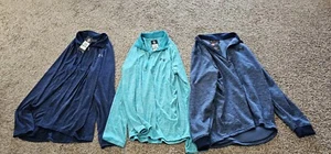 3 New Mens Under Armour Size Large Long Sleeve Shirts - Picture 1 of 6