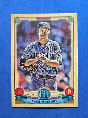 2019 Zack Greinke Topps Gypsy Queen #62 - Image 1 of 2