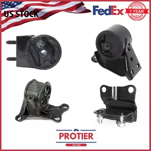 1998-2000 Mazda 626 2.0L Motor & Trans Mount Set 4PCS for Auto - Foto 1 di 4