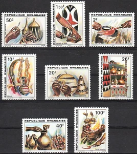 Ruanda 1979 Handarbeit kompletter Satz postfrisch Stampa - Bild 1 von 1