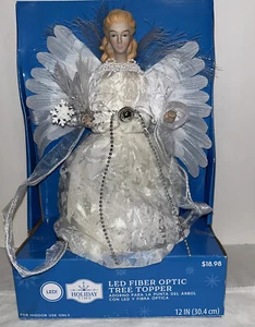 Holiday Time LED-Weihnachtsbaumspitze Engel 12 Zoll - Bild 1 von 8