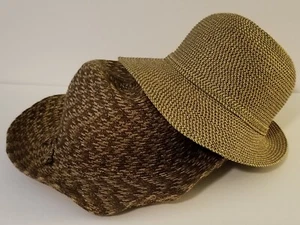 Lot of 2 Vintage Women's Sun Hats - Picture 1 of 10