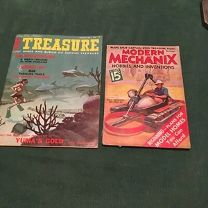 2 Vintage Treasure Magazines Including Oak Island's Money Pit - Picture 1 of 12