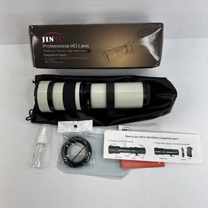 Lente zoom JINTU 420-800 mm SLR lentes para cámara teleobjetivo de enfoque manual - Imagen 1 de 4