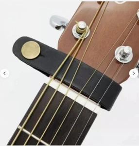 Acoustic Guitar Headstock Guitar Strap Link, black - Picture 1 of 5
