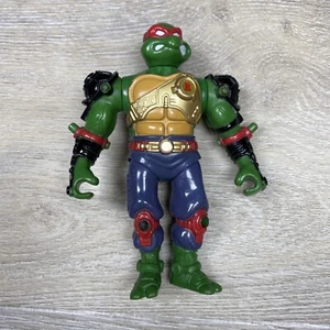 1995 Teenage Mutant Ninja Turtles - Metal Mutants - Raphael - loose figure - Picture 1 of 12