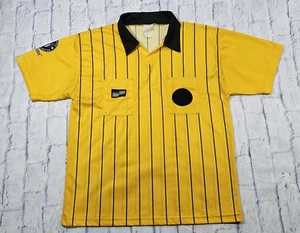 USSF MENS SIZE LARGE Pro Soccer Referee Jersey Official Sports Yellow - Picture 1 of 11