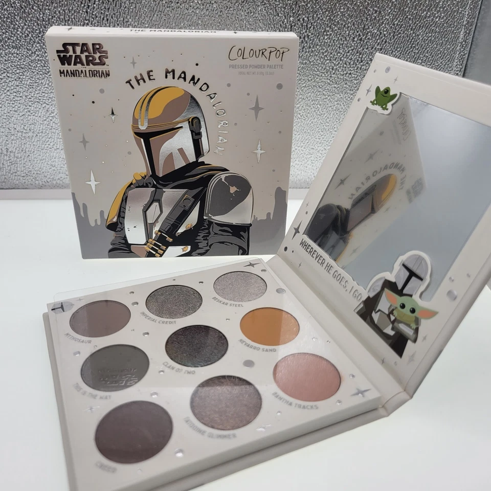 COLOURPOP - STAR WARS - The Mandalorian - 9 Color Eyeshadow Palette -