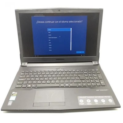 Portatil Gaming Erazer P6705 i7-8750H 2.20 Ghz 8 RAM 256 SSD GTX1050 [PO206797] - Imagen 1 de 3