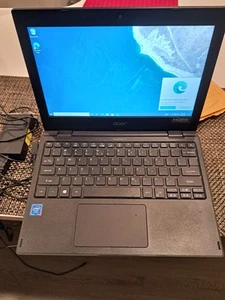 ACER TRAVELMATE B118-M INTEL CELERON N4000@1.1GHZ 4GB 64GB SSD W10 PRO. NO ADAPT - Picture 1 of 6