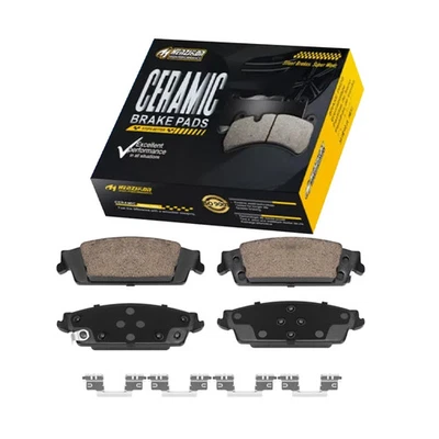 Pastilla de freno trasera de cerámica para Chevy Suburban Tahoe GMC Yukon XL 2015 2016 2017-2020 Foto 1 de 4