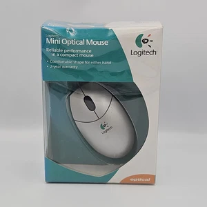 Logitech Mini Optical Mouse M-UV55a, Wired New - Picture 1 of 3