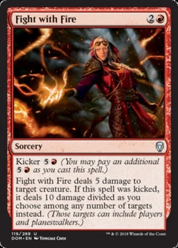Fight with Fire - Dominaria #119/269 MTG Magic The Gathering - Image 1 of 1