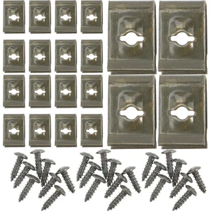  100 Pairs Selbstkennerschraubclip Kabelklemmen Für Die Anhängerverkabelung - Afbeelding 1 van 12