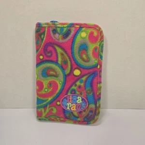 Lisa Frank Fuzzy Planner Organizer Fuzzy Mirror Vintage Y2K Paisly - Picture 1 of 11