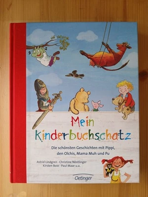 Mein Kinderbuchschatz  Geschichten von Pippi, den Olchis, Mama Muh und Pu - Bild 1 von 4