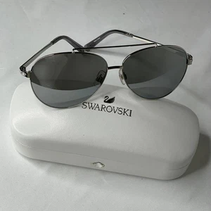 Swarovski Sonnenbrille Pilot 60 mm Grau - Bild 1 von 9