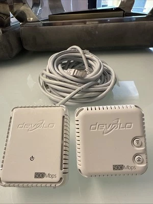 devolo dLAN 500mbps  WiFi+ Duo Einzeladapter - Bild 1 von 2