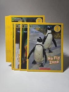 National Geographic Kids Sight Words 9 Books Reading Program by Scholastic - Picture 1 of 10