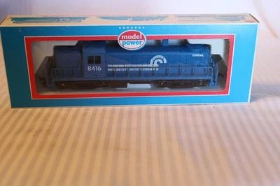 HO Scale Model Power, Alco RS-2 Diesel Locomotive, Conrail Blue, #8416 - 6845 - Image 1 of 4