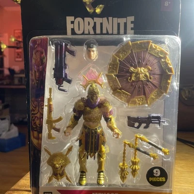 Fortnite Menace Undefeated Flame Hot Drop 4 英寸人偶和 8 个配件 — 第 1/2 张图片