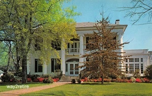 Postal AL Tuscaloosa Mansión del Gobernador/Club Universitario de Alabama - Imagen 1 de 2