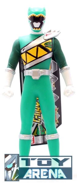 Power Ranger Kyoryyger Kyoryuja KyoryuVerde 6" Figura Vinilo Suave Bandai Foto 1 de 1