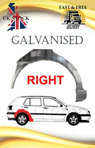 FOR VW GOLF 3 MK3 III 4/5 REAR WHEEL ARCH FENDER REPAIR BODY RUST OUTER PANEL  - Picture 1 of 6