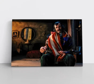 Bill The Butcher Gangs Of New York 电影框帆布墙艺术印刷 — 第 1/4 张图片