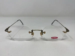 Montatura per occhiali da vista Continental Design THINAIR 4 53-18-140 oro antico K758 - Foto 1 di 8