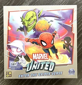 Marvel United Enter the Spider-Verse Spiderverse Expansion Game, Spin Master - Picture 1 of 5