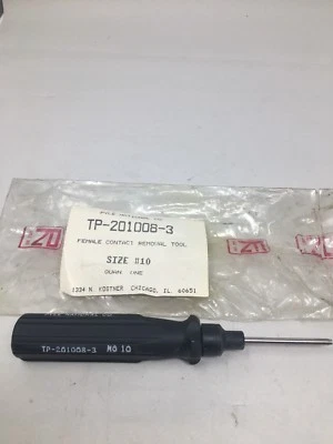 Nueva herramienta de eliminación de contactos hembra Pyle National TP-201008-3 tamaño n.º 10 Foto 1 de 4