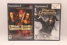 Pirates of the Caribbean Lot: At Worlds End & Jack Sparrow (PlayStation 2, PS2)