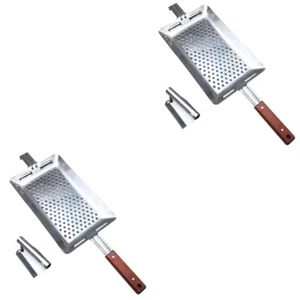 2 Pack Fritteuse Hersteller Spätzlebrett Für Schnelle Zubereitung - Bild 1 von 12