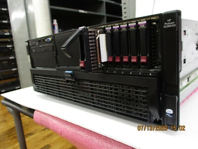 Used, HP, Proliant, DL580 G5, Xeon 4x2.9Ghz, 64Gb, 7x146Gb HDD  - Image 1 of 4
